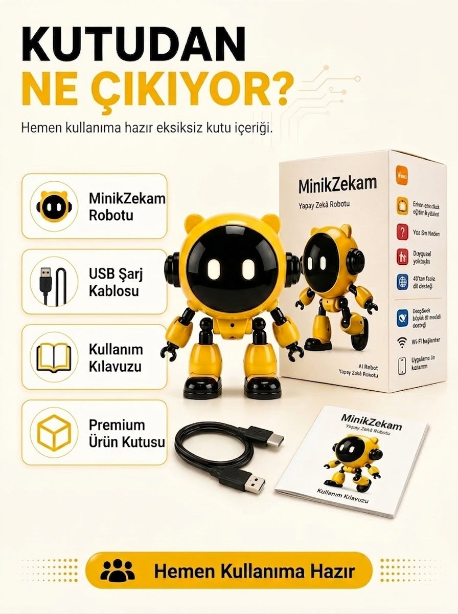 Minik Zekâm – Çocuklar İçin Konuşan Yapay Zekâ Arkadaşı