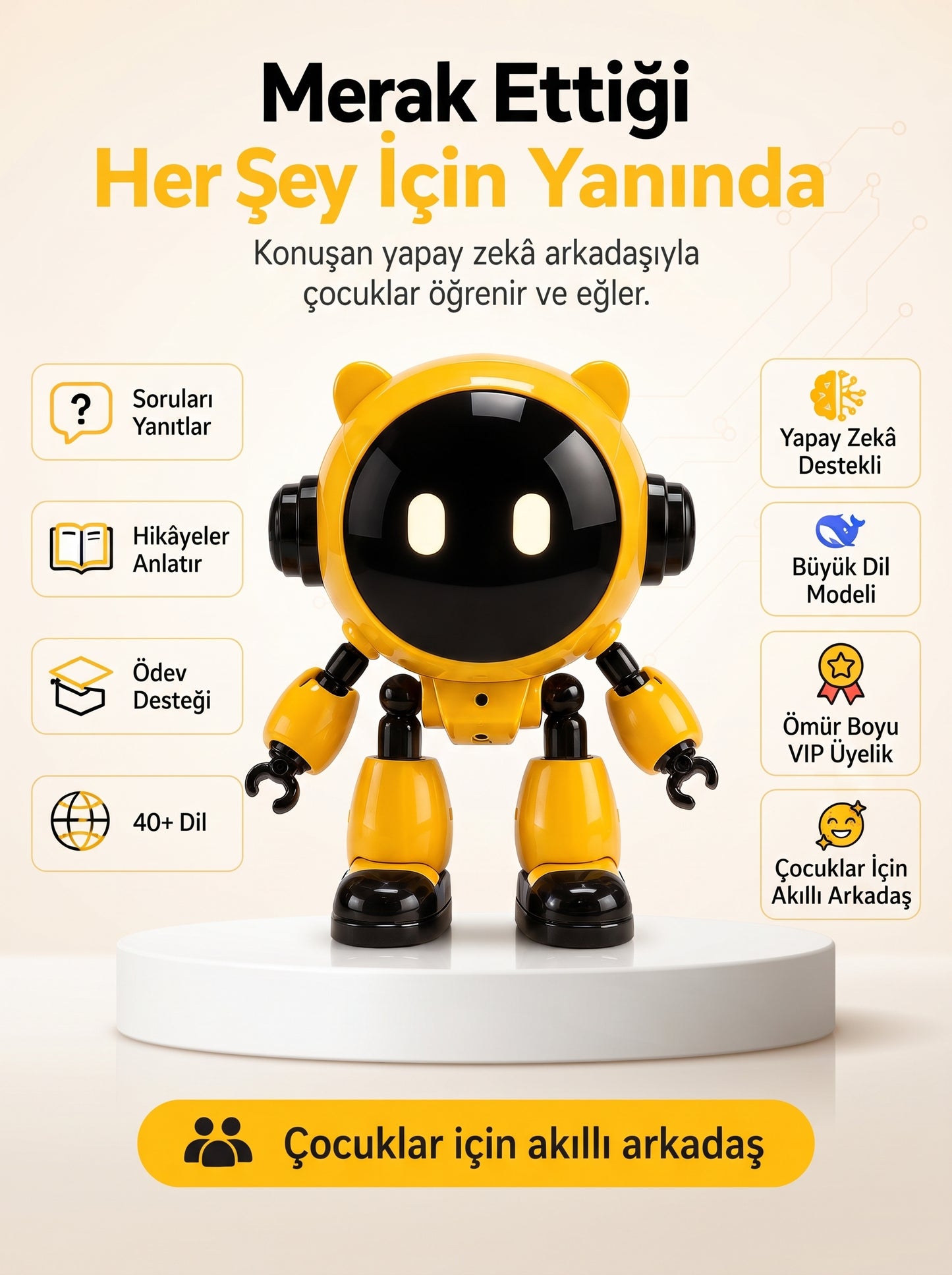 Minik Zekâm – Çocuklar İçin Konuşan Yapay Zekâ Arkadaşı